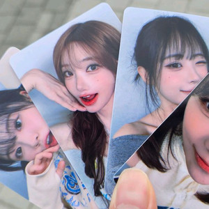 qwer 스내피즘 포토카드 쵸단 마젠타 히나 시연