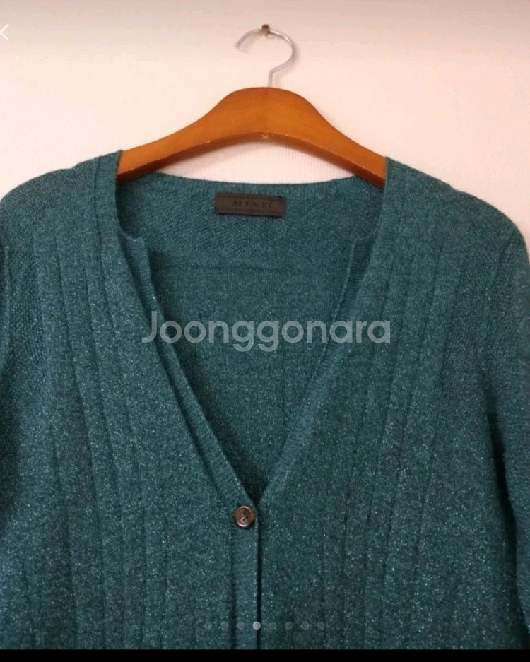 한섬마인 캐시미어 가디건--5