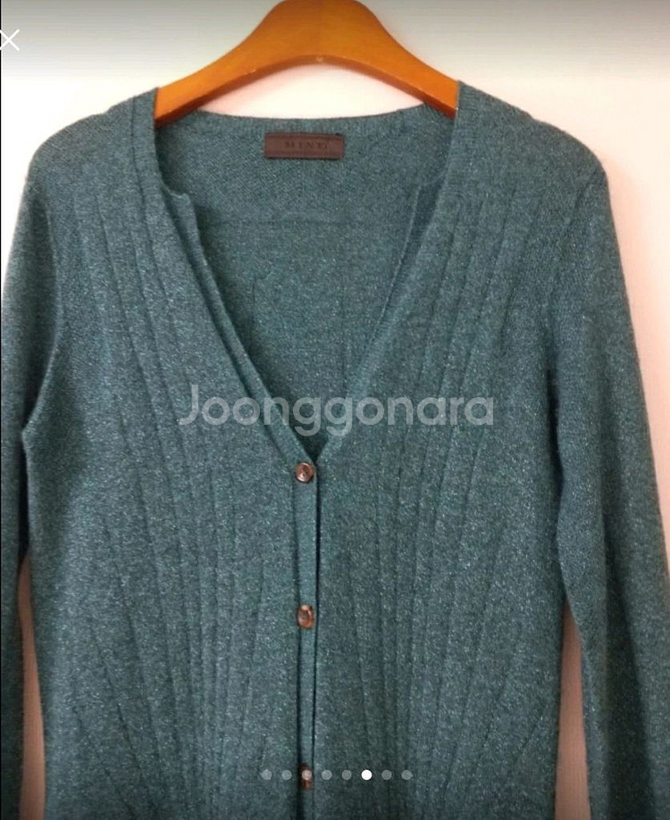 한섬마인 캐시미어 가디건--3