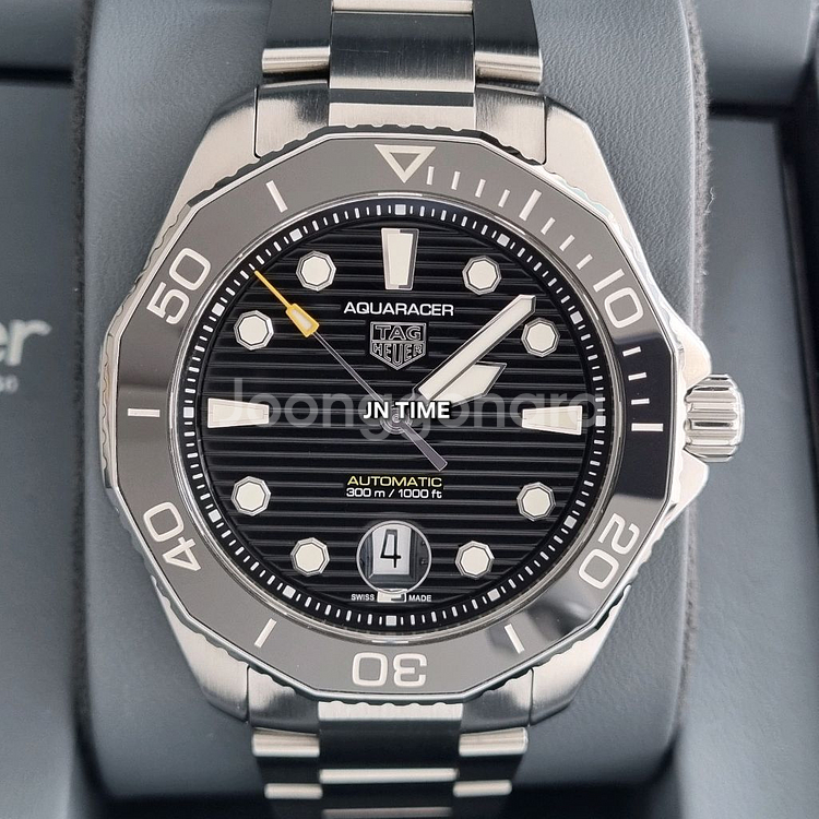 태그호이어 준신형 아쿠아레이서 43mm 검판--0