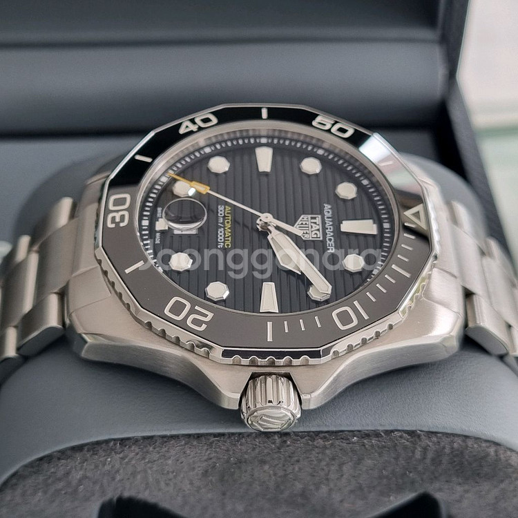 태그호이어 준신형 아쿠아레이서 43mm 검판--4