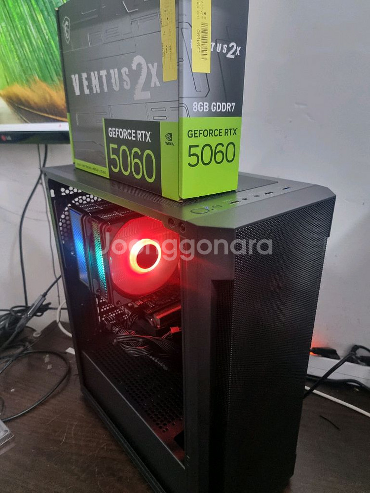 라이젠7 7800x3d rtx5060 겜본체--0