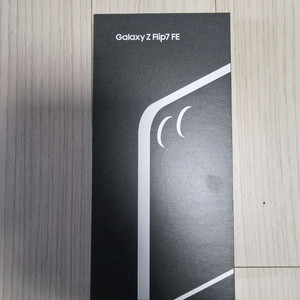 갤럭시Z플립7 FE 256 블랙 자급제미개봉신품