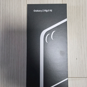 갤럭시Z플립7 FE 256 블랙 자급제미개봉신품