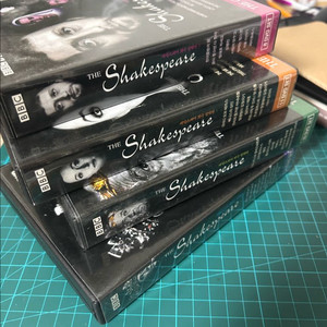 BBC 제작 세익스피어 총 컬랙션 DVD 40편