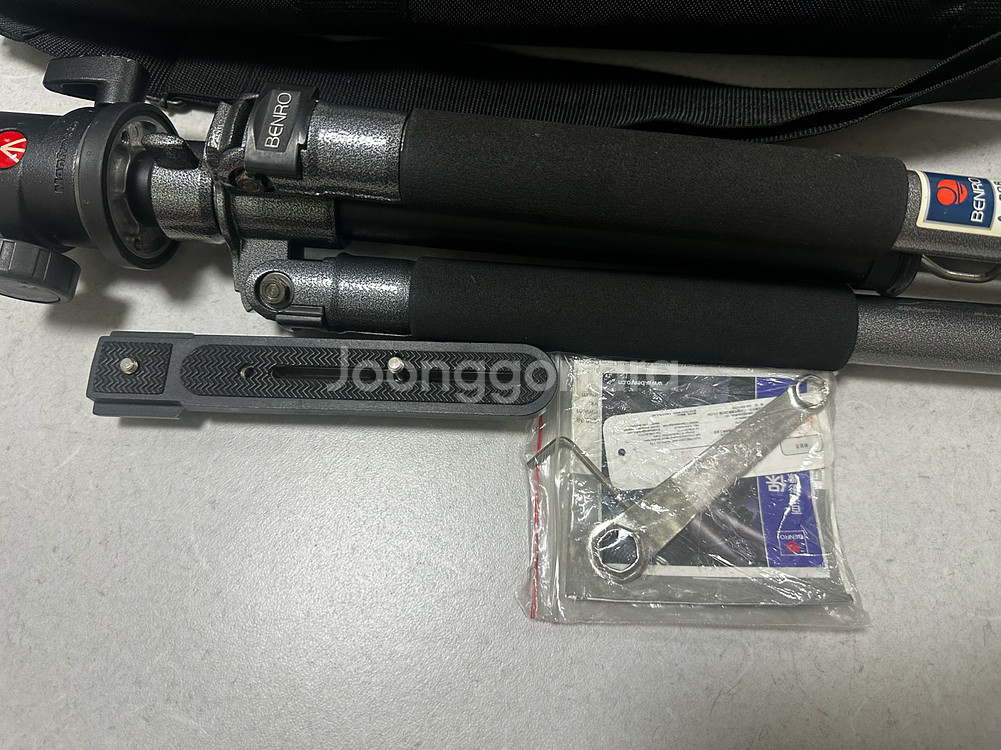Benro A-228 삼각대 Manfrotto 헤드--4