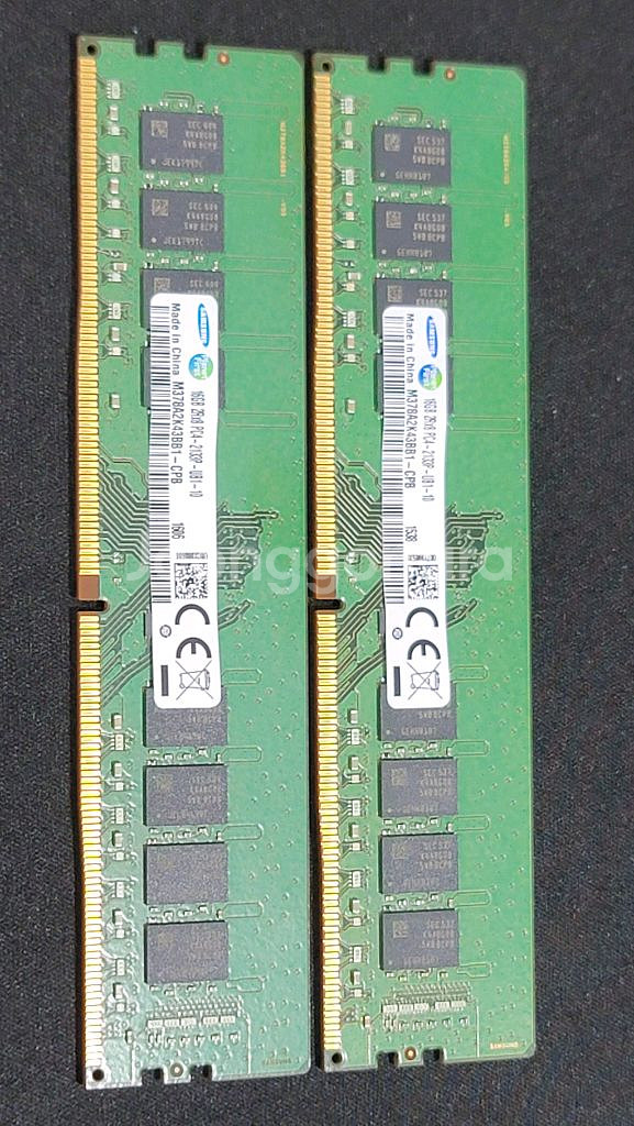 삼성 DDR4 2132 B다이 16G 2장,8G 2장--0