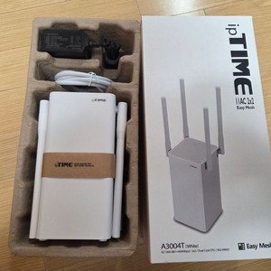 iptime 아이피타임 유무선공유기 A3004T 화이트