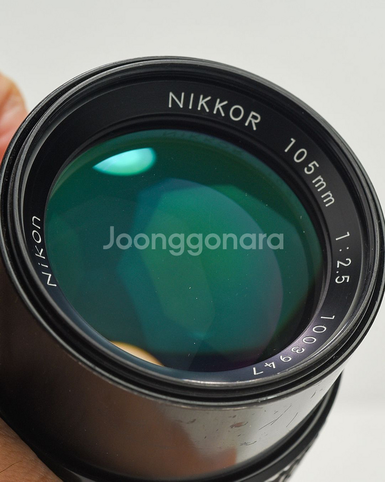 니콘 MF 105mm F2.5 AI-S 수동렌즈--2