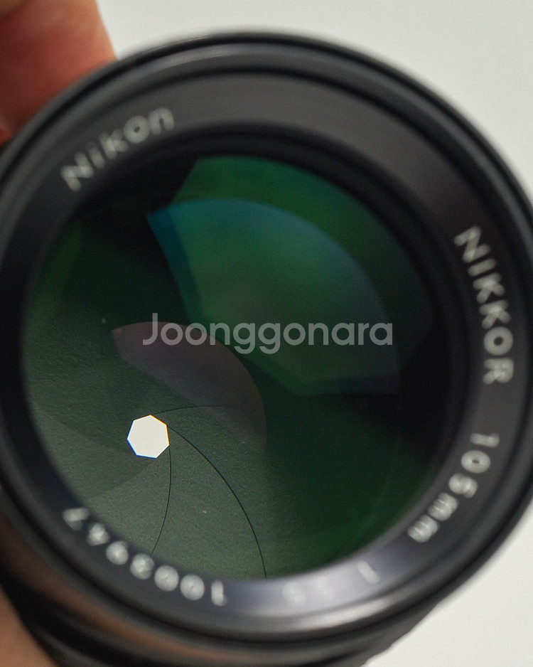 니콘 MF 105mm F2.5 AI-S 수동렌즈--6