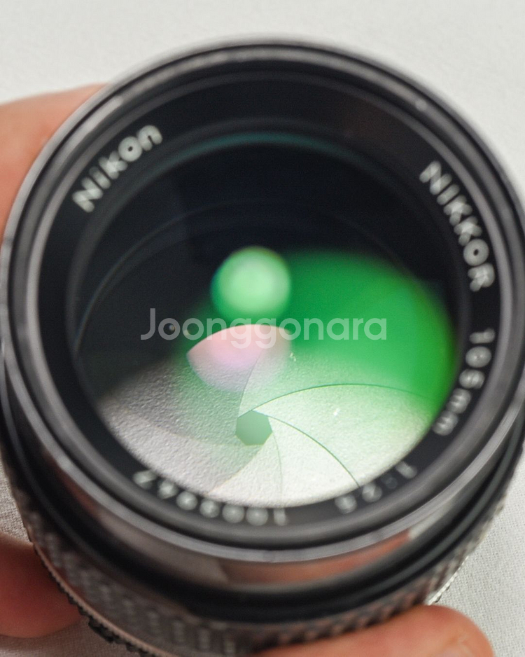 니콘 MF 105mm F2.5 AI-S 수동렌즈--7