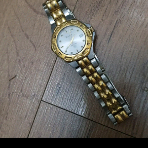 빈티지 부로바 남성용 Marine Star 투톤 날짜