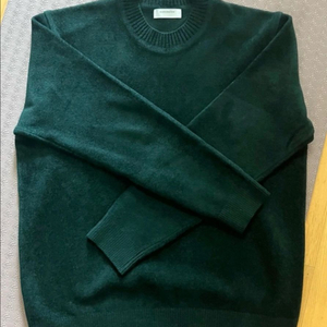 커스텀멜로우 셔닐니트 딥그린 95