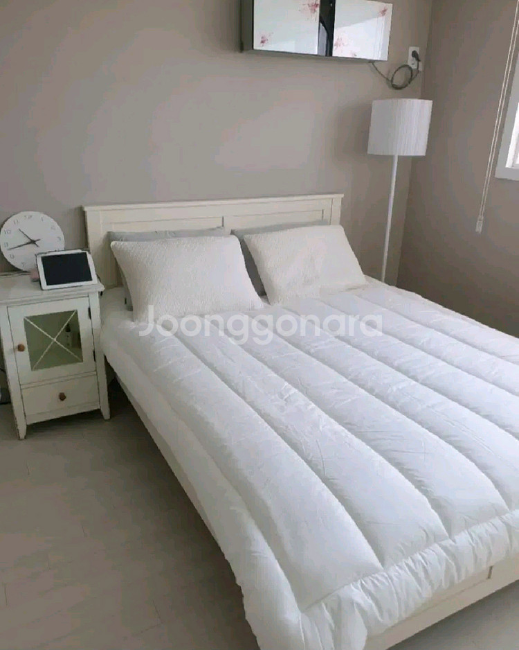 구름 순면 차렵이불--1