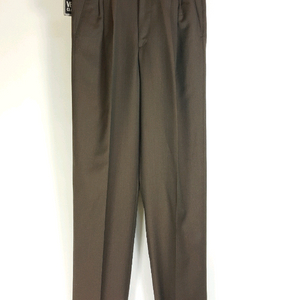 베르사체 V2 클래식 브라운색 울 남성 바지