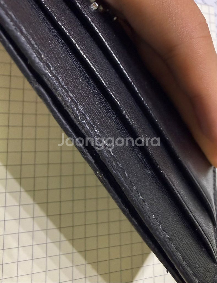 생로랑 입생로랑 카드지갑 정품--2