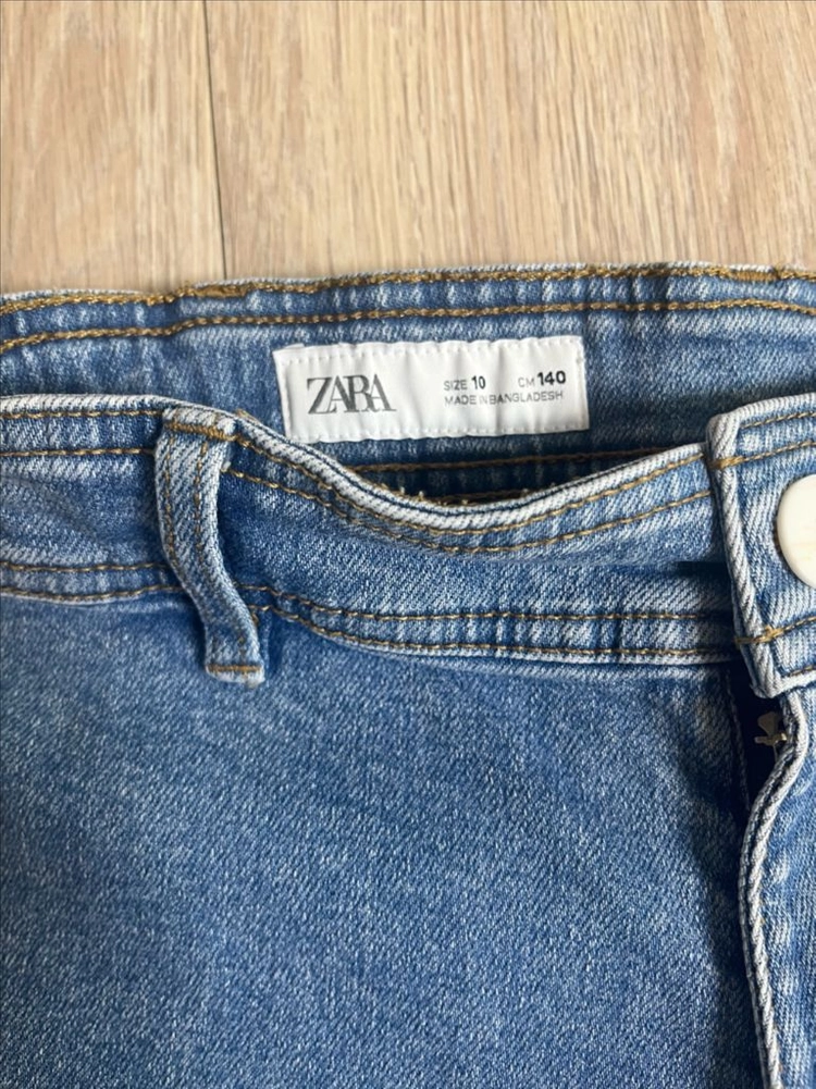자라 키즈 여아 청바지 이미지