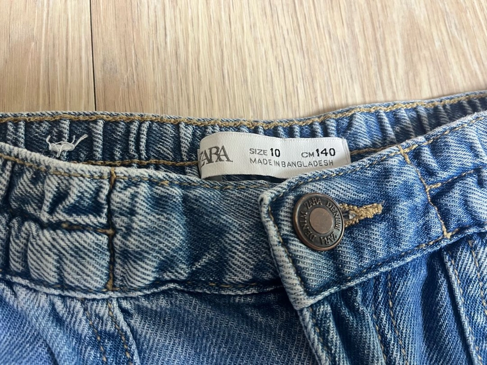 자라 키즈 여아 청바지 이미지