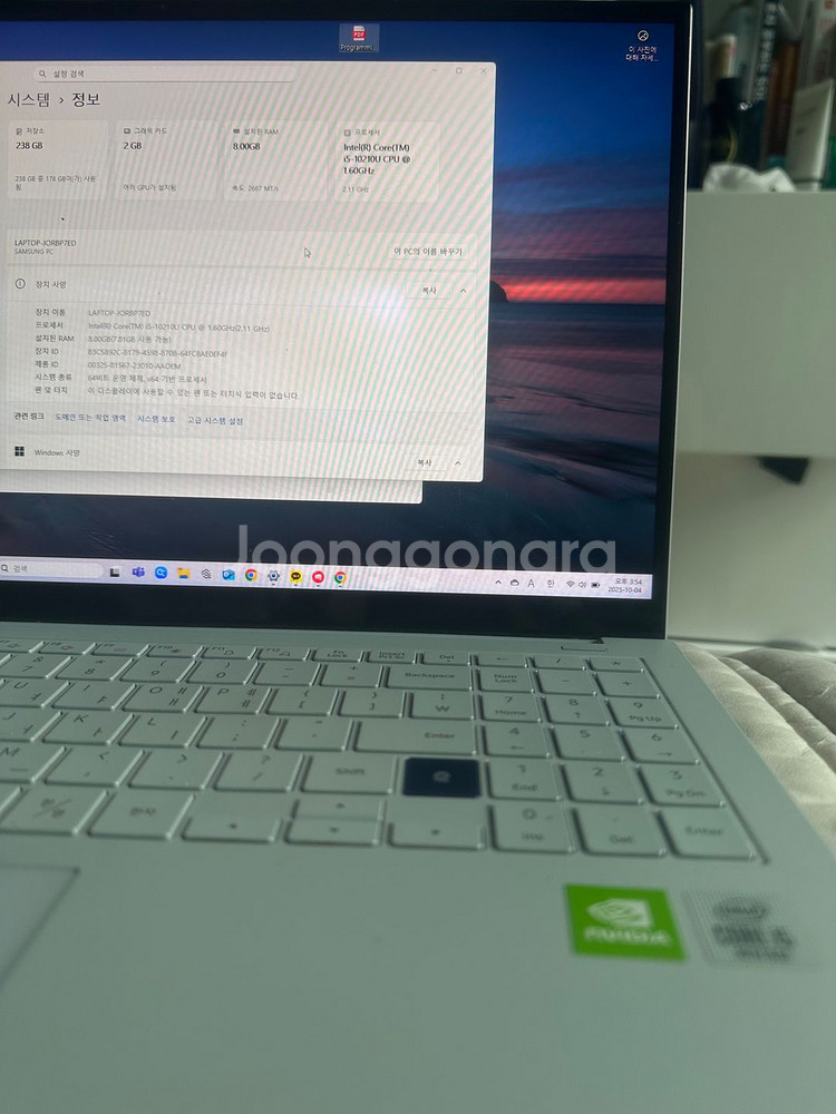 갤럭시북 이온1 15인치 NT950XCJ-K58--0