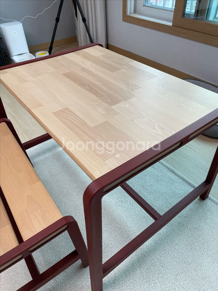 이케아 위펠리그 유아 책상--1