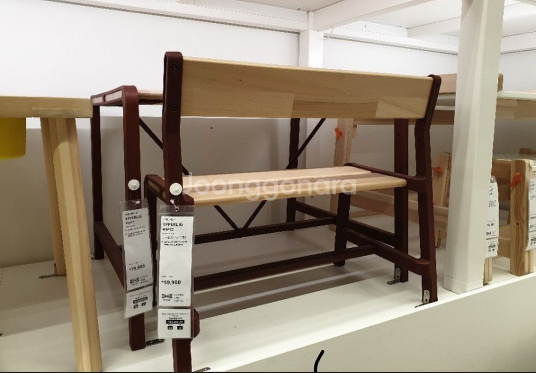 이케아 위펠리그 유아 책상--3