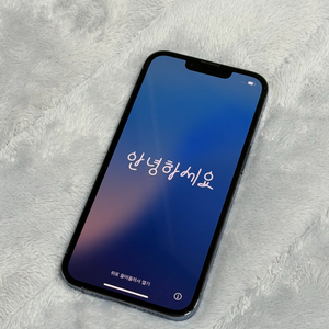 아이폰13프로 시에라블루 256기가 배터리성능 83