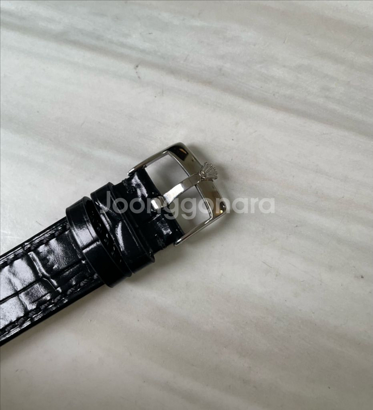 롤렉스 오이스터 프리시전 6422 블랙 빈티지 시계--4