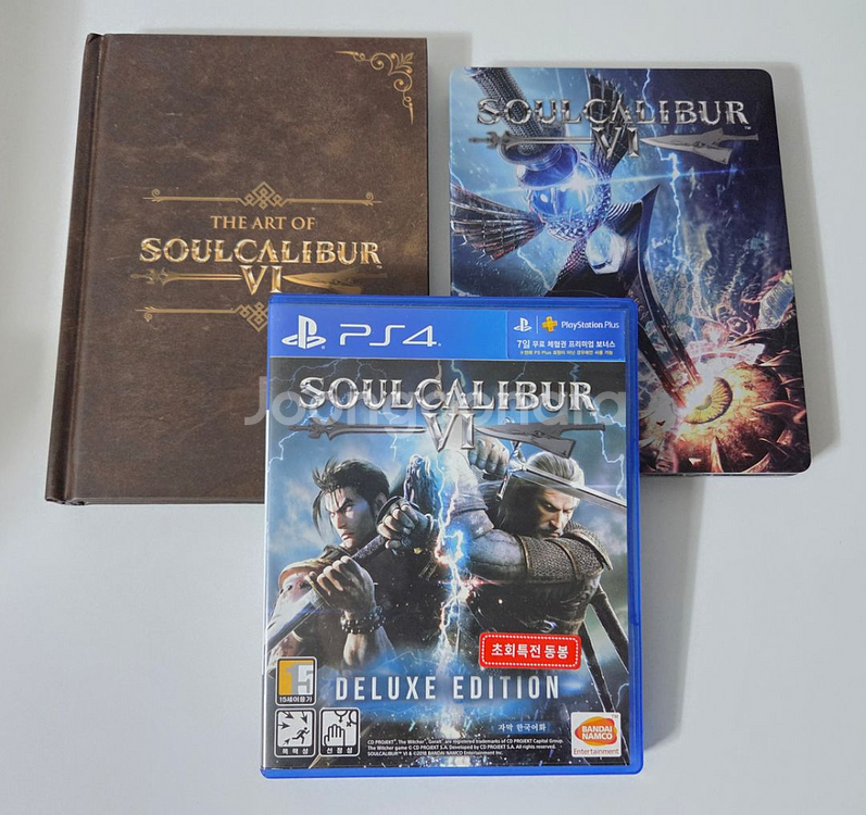 PS4 소울칼리버6 콜렉터즈 에디션 풀박스--0