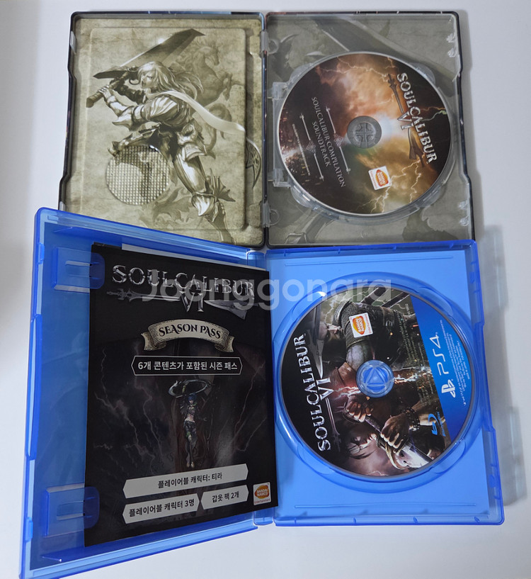 PS4 소울칼리버6 콜렉터즈 에디션 풀박스--1