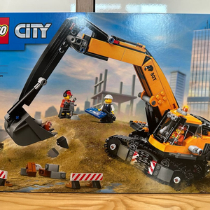 레고 60420 시티 노란색 건설용 굴착기 MISB