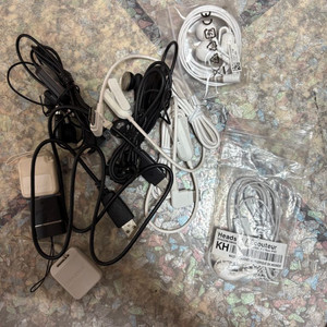 옛날 폴더폰 피처폰 핸드폰용 이어폰