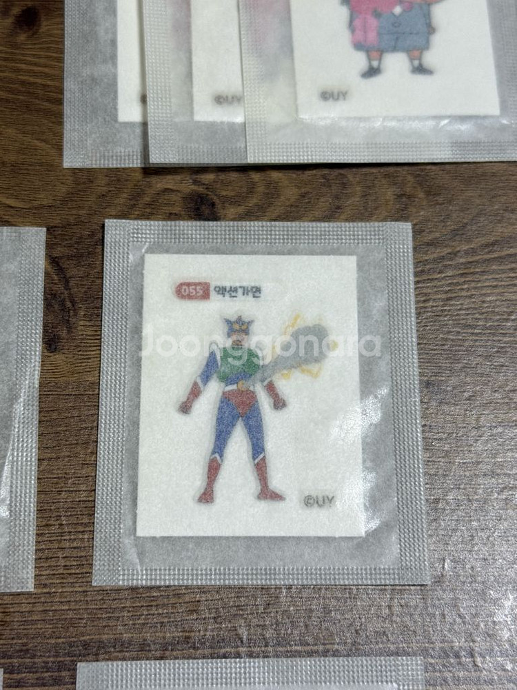 짱구는 못말려 젤리 띠부씰 미개봉 10장 일괄 판매--4