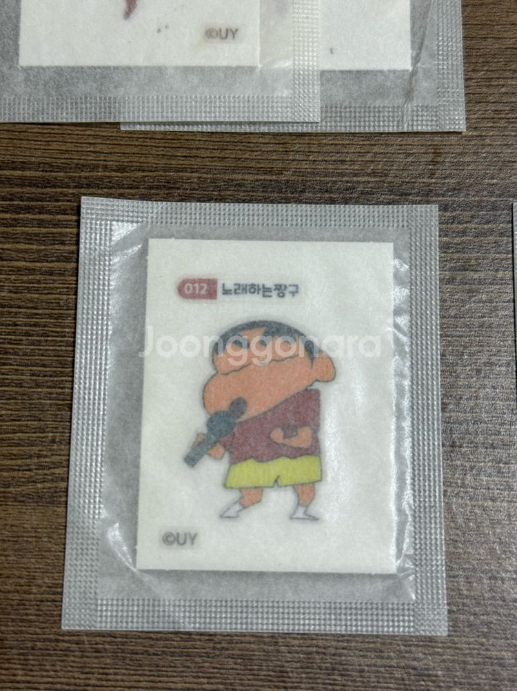 짱구는 못말려 젤리 띠부씰 미개봉 10장 일괄 판매--5