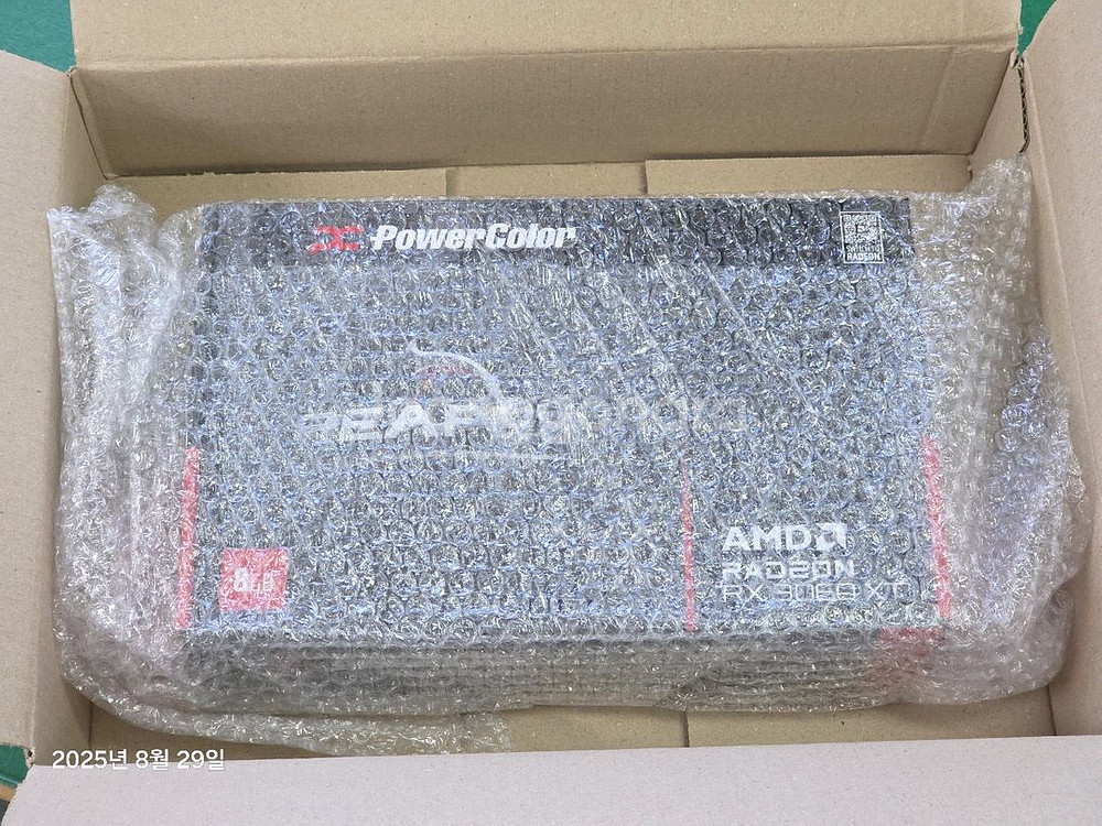 파워컬러 RX 9060xt 8g REAPER 미개봉--1