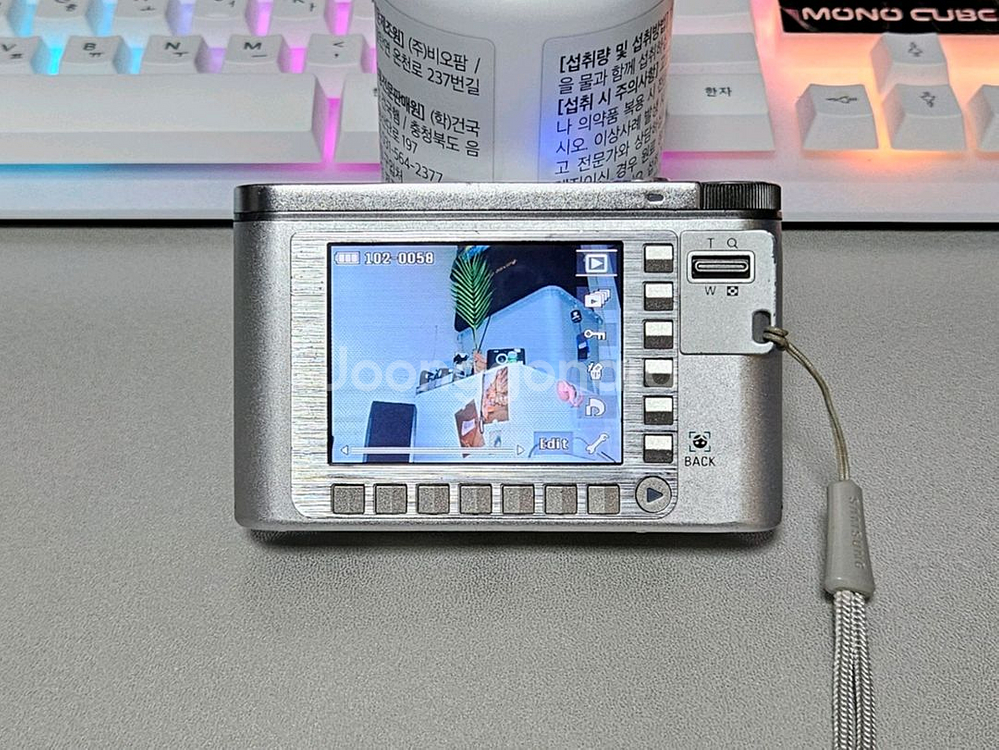 삼성 VLUU NV15 실버 y2k 빈티지 디카--3