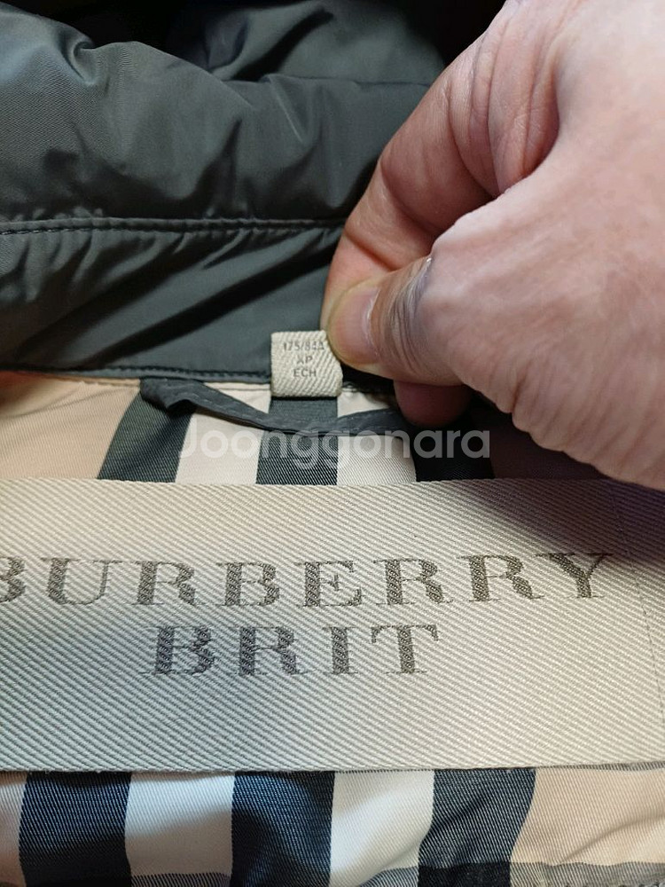 버버리 패딩 롯백 정품!여자XS사이즈44~44반!최상급--6