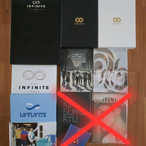 인피니트 앨범 9개 일괄 판매 (구성품 사진)