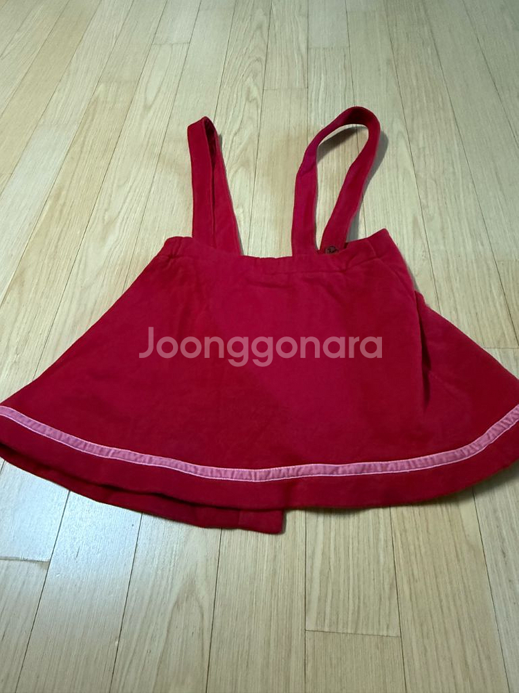 비베타 여아 멜빵치마--0