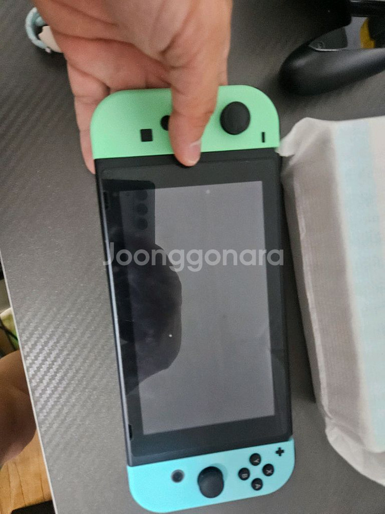 닌텐도 스위치 동물의숲 에디션 팝니다--8