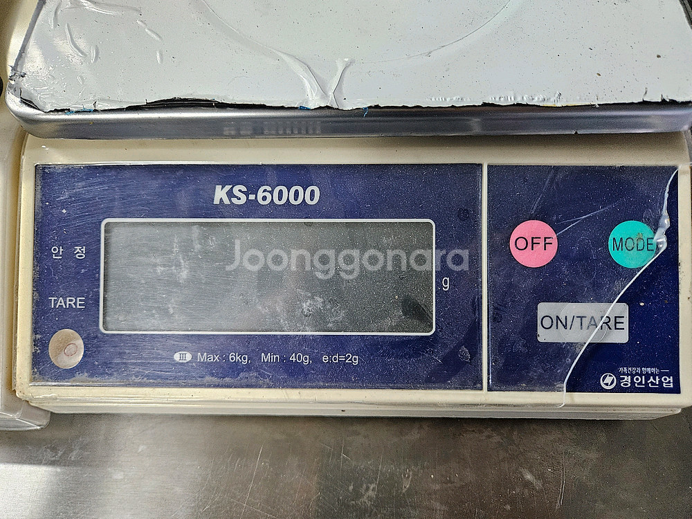 경인 전자저울 계량저울(KS-6000) 6kg 판매1,--2