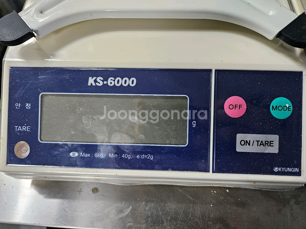 경인 전자저울 계량저울(KS-6000) 6kg 판매1,--1
