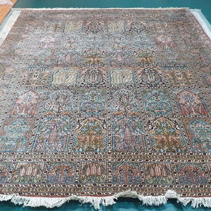 인도 핸드메이드 대형 실크 카페트 - IN173 -