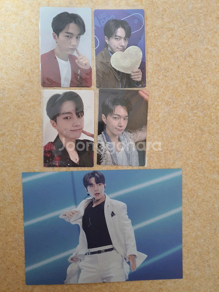 인피니트 엘 명수 앙콘 입장 포카 + MD 포카 엽서--0