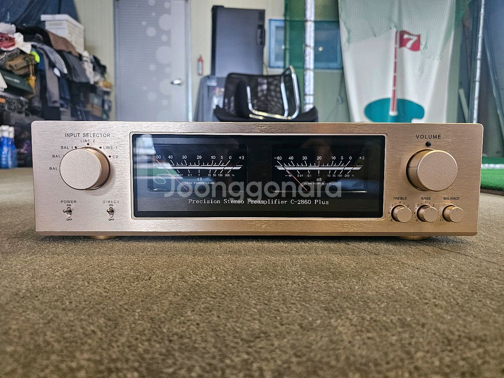 알리 C 2860 아큐페이즈 복각 프리앰프--0