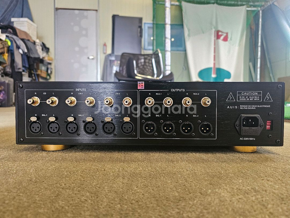 알리 C 2860 아큐페이즈 복각 프리앰프--1