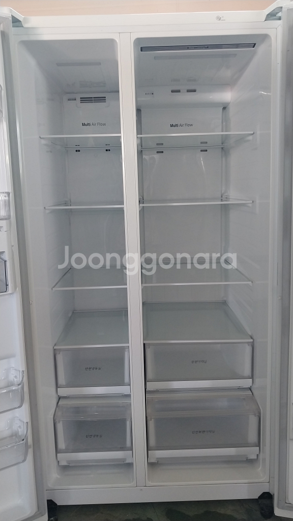 엘지 양문형 냉장고 830리터 상태최상--3