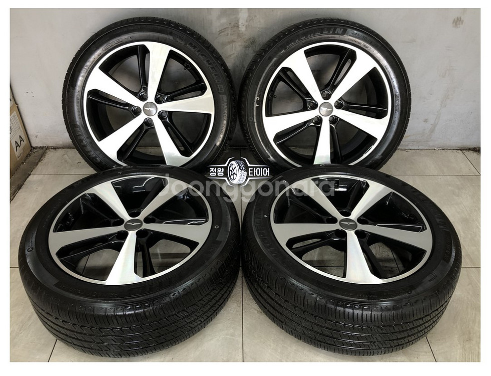 GV80 20인치 순정 휠, 타이어--0