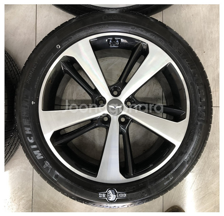 GV80 20인치 순정 휠, 타이어--1