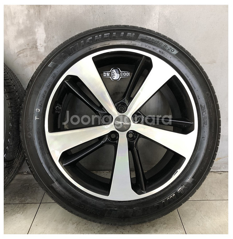 GV80 20인치 순정 휠, 타이어--4