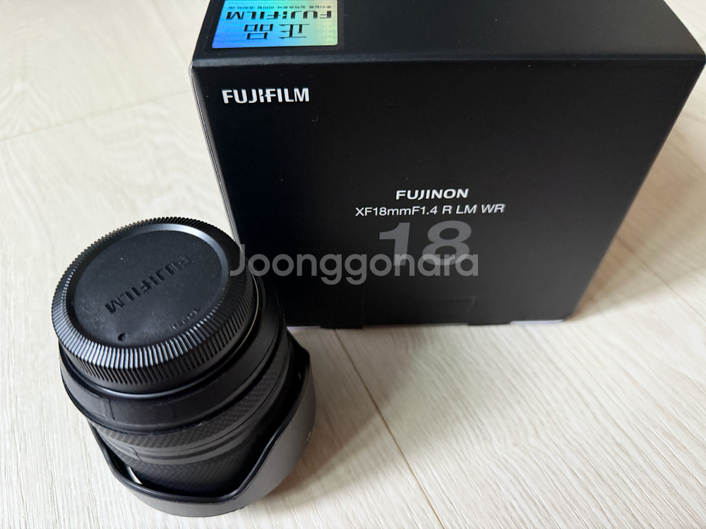 후지필름 XF18mm F1.4 R LM WR--4